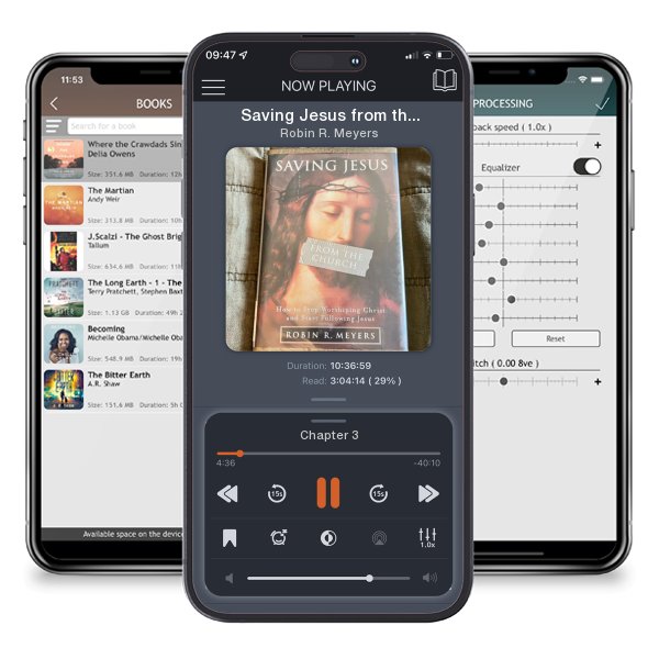 Download fo free audiobook Saving Jesus from the Church by Robin R. Meyers and listen anywhere on your iOS devices in the ListenBook app.