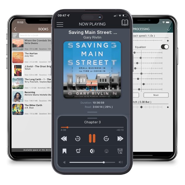 Download fo free audiobook Saving Main Street: Small Business in the Time of Covid-19 by Gary Rivlin and listen anywhere on your iOS devices in the ListenBook app.