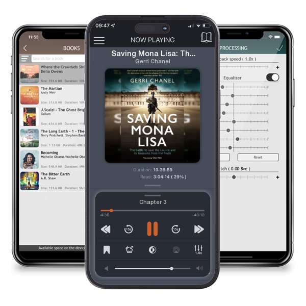 Download fo free audiobook Saving Mona Lisa: The Battle to Protect the Louvre and Its Treasures from the Nazis by Gerri Chanel and listen anywhere on your iOS devices in the ListenBook app.