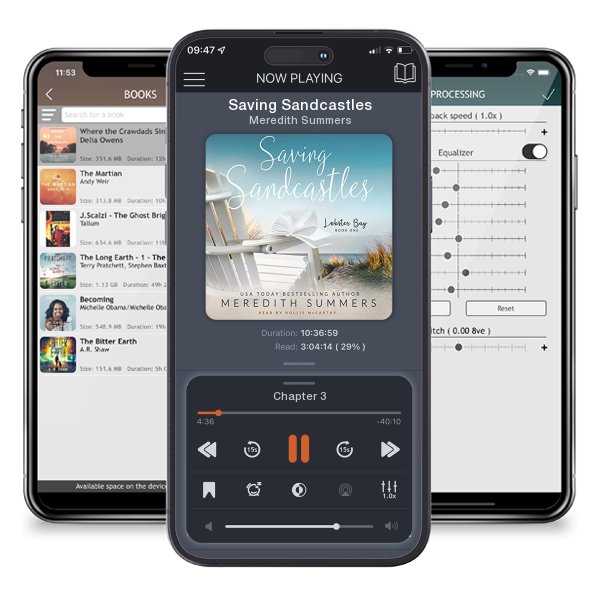 Download fo free audiobook Saving Sandcastles by Meredith Summers and listen anywhere on your iOS devices in the ListenBook app.