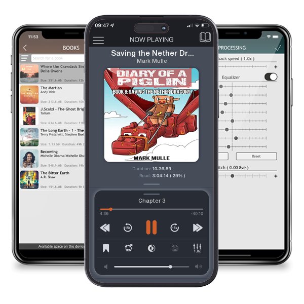 Download fo free audiobook Saving the Nether Dragons by Mark Mulle and listen anywhere on your iOS devices in the ListenBook app.