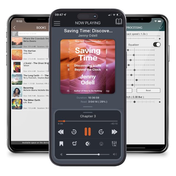 Download fo free audiobook Saving Time: Discovering a Life Beyond the Clock by Jenny Odell and listen anywhere on your iOS devices in the ListenBook app.