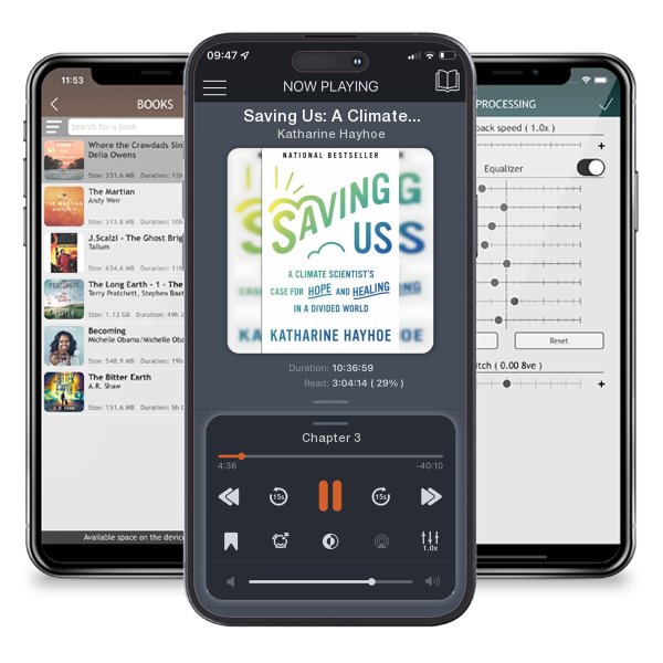 Download fo free audiobook Saving Us: A Climate Scientist's Case for Hope and Healing in... by Katharine Hayhoe and listen anywhere on your iOS devices in the ListenBook app.