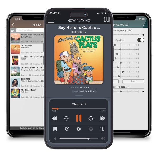 Download fo free audiobook Say Hello to Cactus Flats by Bill Amend and listen anywhere on your iOS devices in the ListenBook app.