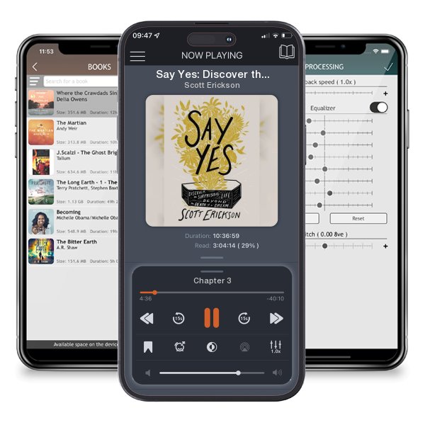 Download fo free audiobook Say Yes: Discover the Surprising Life Beyond the Death of a... by Scott Erickson and listen anywhere on your iOS devices in the ListenBook app.