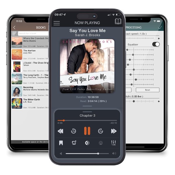 Download fo free audiobook Say You Love Me by Sarah J. Brooks and listen anywhere on your iOS devices in the ListenBook app.