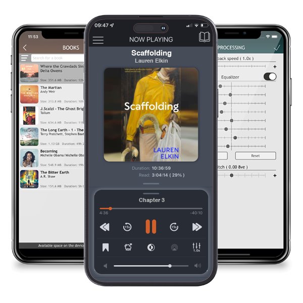Download fo free audiobook Scaffolding by Lauren Elkin and listen anywhere on your iOS devices in the ListenBook app.
