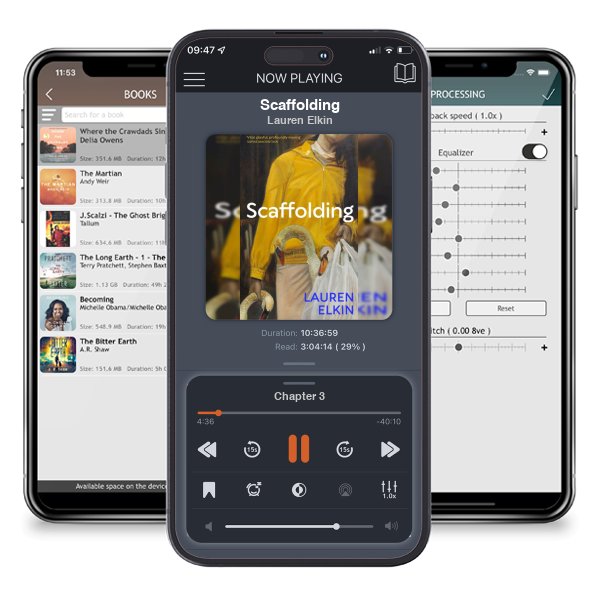 Download fo free audiobook Scaffolding by Lauren Elkin and listen anywhere on your iOS devices in the ListenBook app.