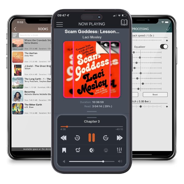 Download fo free audiobook Scam Goddess: Lessons from a Life of Cons, Grifts, and Schemes by Laci Mosley and listen anywhere on your iOS devices in the ListenBook app.