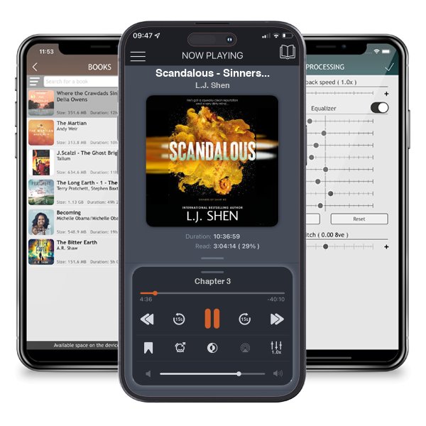 Download fo free audiobook Scandalous - Sinners of Saint by L.J. Shen and listen anywhere on your iOS devices in the ListenBook app.