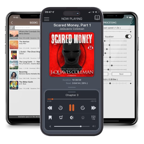 Download fo free audiobook Scared Money, Part 1 by JaQuavis Coleman and listen anywhere on your iOS devices in the ListenBook app.