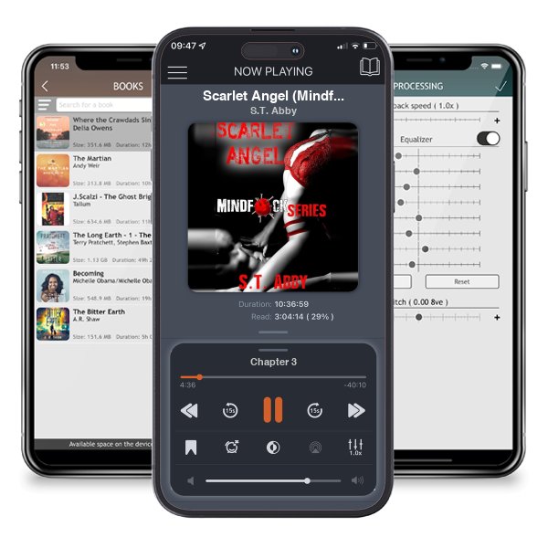 Download fo free audiobook Scarlet Angel (Mindf*ck Series Book 3) by S.T. Abby and listen anywhere on your iOS devices in the ListenBook app.