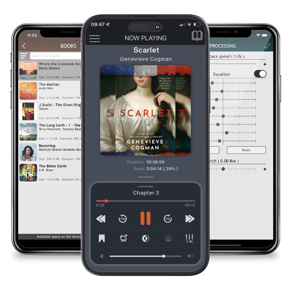 Download fo free audiobook Scarlet by Genevieve Cogman and listen anywhere on your iOS devices in the ListenBook app.