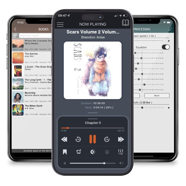 Download fo free audiobook Scars Volume 2 Volume 2 - Scars by Brandon Arias and listen anywhere on your iOS devices in the ListenBook app.
