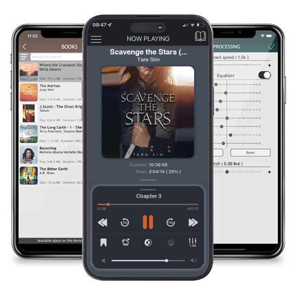 Download fo free audiobook Scavenge the Stars (Scavenge the Stars, #1) by Tara Sim and listen anywhere on your iOS devices in the ListenBook app.
