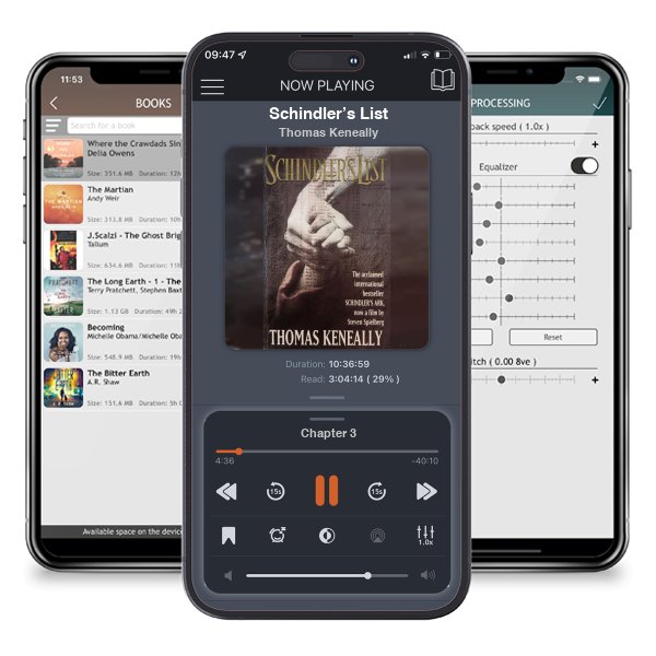 Download fo free audiobook Schindler’s List by Thomas Keneally and listen anywhere on your iOS devices in the ListenBook app.