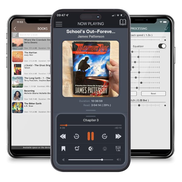 Download fo free audiobook School's Out--Forever by James Patterson and listen anywhere on your iOS devices in the ListenBook app.