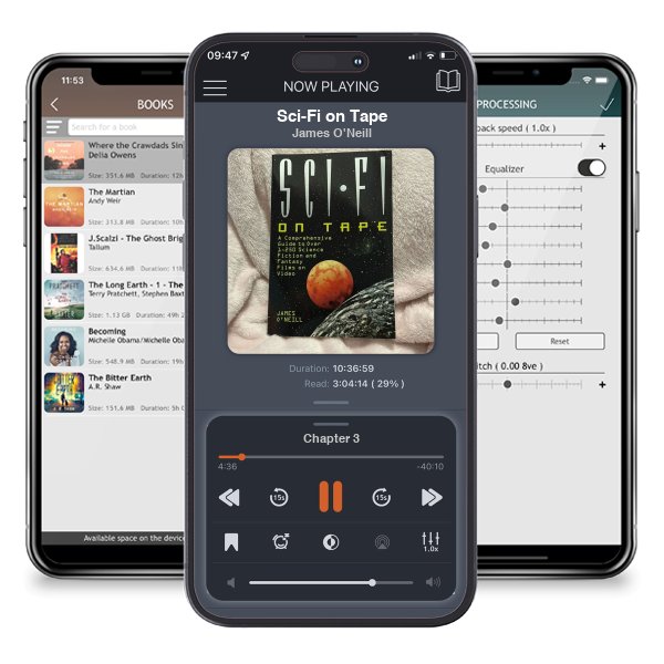 Download fo free audiobook Sci-Fi on Tape by James O'Neill and listen anywhere on your iOS devices in the ListenBook app.