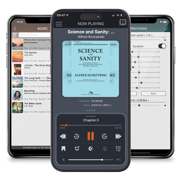 Download fo free audiobook Science and Sanity: An Introduction to Non-Aristotelian Systems and General Semantics Sixth Edition by Alfred Korzybski and listen anywhere on your iOS devices in the ListenBook app.