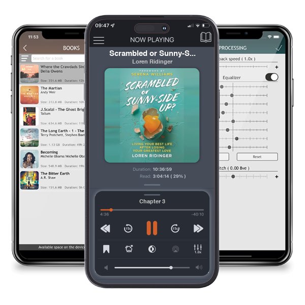 Download fo free audiobook Scrambled or Sunny-Side Up?: Living Your Best Life after Losing Your Greatest Love by Loren Ridinger and listen anywhere on your iOS devices in the ListenBook app.