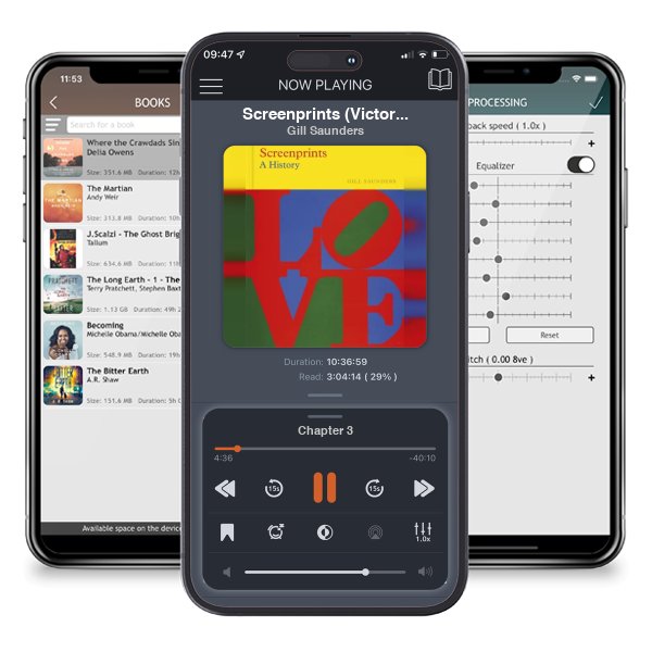 Download fo free audiobook Screenprints (Victoria & Albert Museum) by Gill Saunders and listen anywhere on your iOS devices in the ListenBook app.