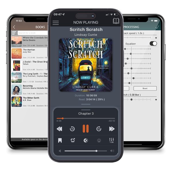 Download fo free audiobook Scritch Scratch by Lindsay Currie and listen anywhere on your iOS devices in the ListenBook app.