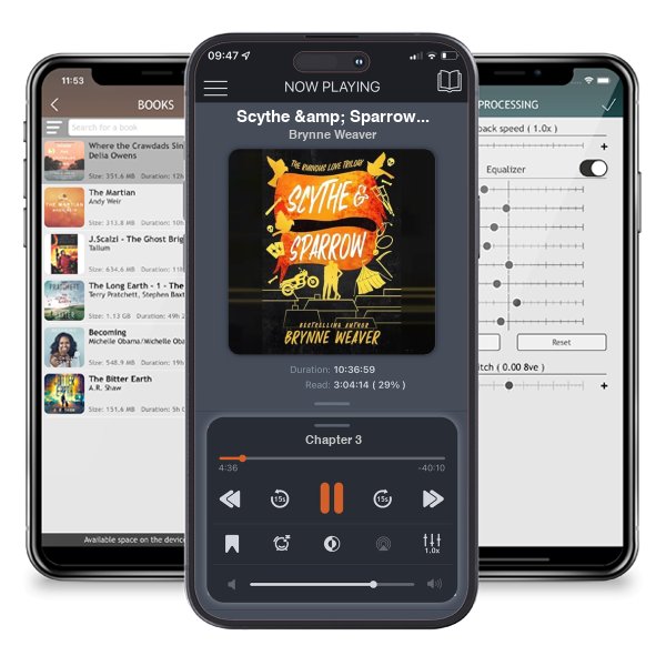 Download fo free audiobook Scythe & Sparrow (The Ruinous Love Trilogy, #3) by Brynne Weaver and listen anywhere on your iOS devices in the ListenBook app.
