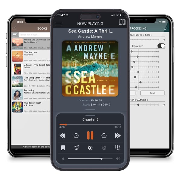 Download fo free audiobook Sea Castle: A Thriller by Andrew Mayne and listen anywhere on your iOS devices in the ListenBook app.