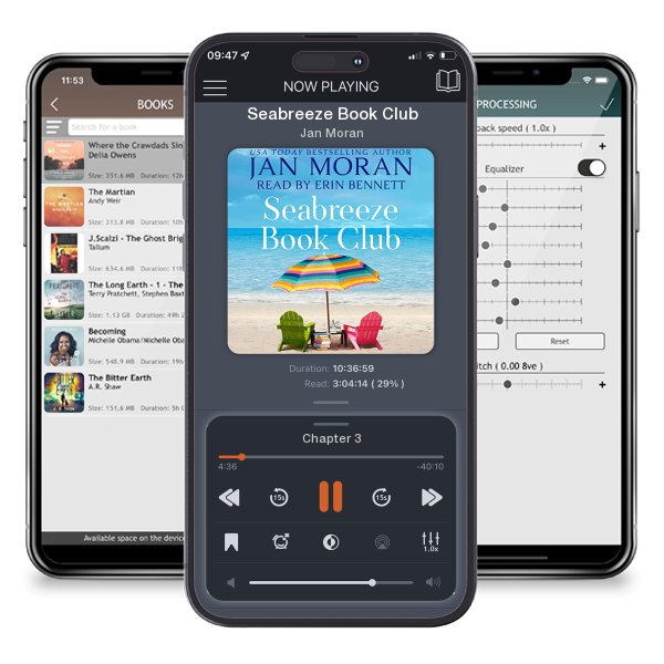 Download fo free audiobook Seabreeze Book Club by Jan Moran and listen anywhere on your iOS devices in the ListenBook app.