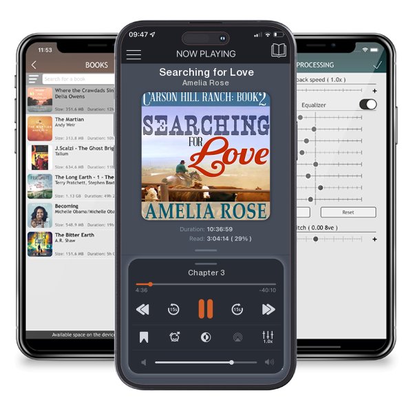 Download fo free audiobook Searching for Love by Amelia Rose and listen anywhere on your iOS devices in the ListenBook app.