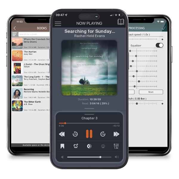 Download fo free audiobook Searching for Sunday: Loving, Leaving, and Finding the Church by Rachel Held Evans and listen anywhere on your iOS devices in the ListenBook app.