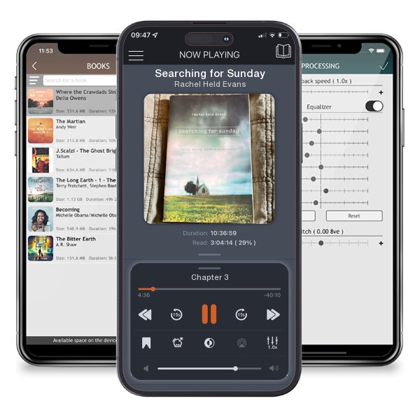 Download fo free audiobook Searching for Sunday by Rachel Held Evans and listen anywhere on your iOS devices in the ListenBook app.