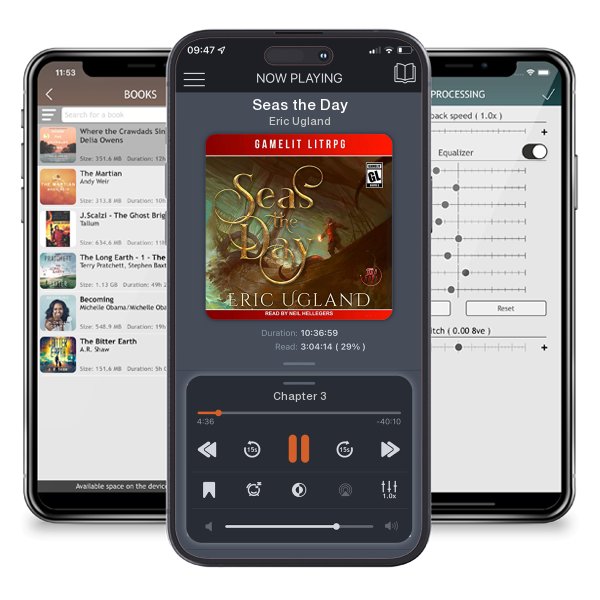 Download fo free audiobook Seas the Day by Eric Ugland and listen anywhere on your iOS devices in the ListenBook app.