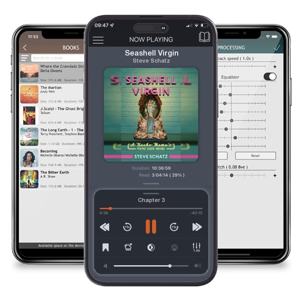 Download fo free audiobook Seashell Virgin by Steve Schatz and listen anywhere on your iOS devices in the ListenBook app.