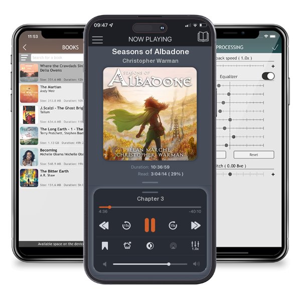 Download fo free audiobook Seasons of Albadone by Christopher Warman and listen anywhere on your iOS devices in the ListenBook app.