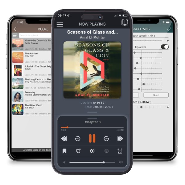 Download fo free audiobook Seasons of Glass and Iron: Stories by Amal El-Mohtar and listen anywhere on your iOS devices in the ListenBook app.