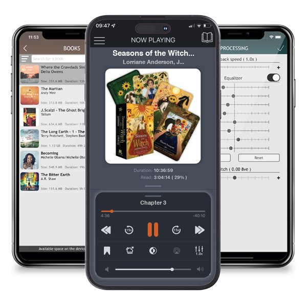 Download fo free audiobook Seasons of the Witch - Lammas Oracle by Lorriane Anderson, Juliet Diaz,  et al. and listen anywhere on your iOS devices in the ListenBook app.