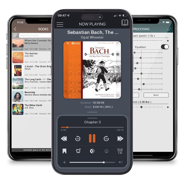 Download fo free audiobook Sebastian Bach, The Boy from Thuringia by Opal Wheeler and listen anywhere on your iOS devices in the ListenBook app.