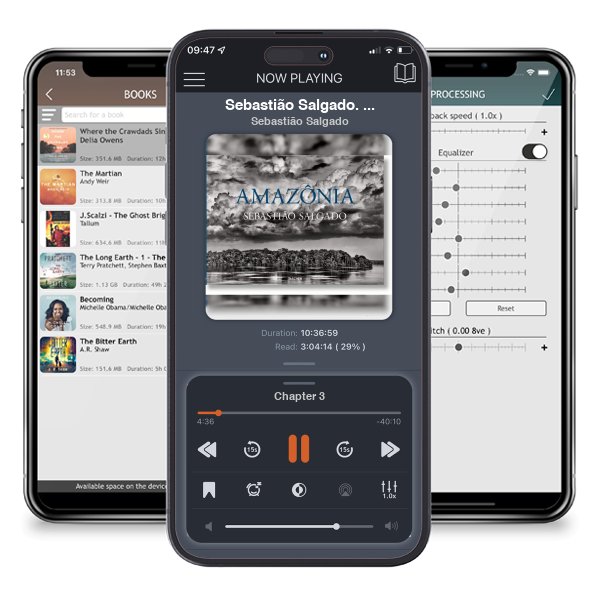 Download fo free audiobook Sebastião Salgado. Amazônia by Sebastião Salgado and listen anywhere on your iOS devices in the ListenBook app.