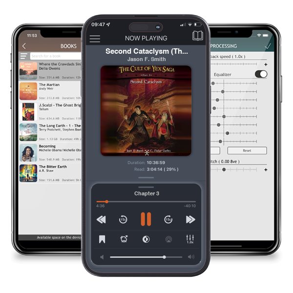 Download fo free audiobook Second Cataclysm (The Cult of Yex Saga, #1) by Jason F. Smith and listen anywhere on your iOS devices in the ListenBook app.