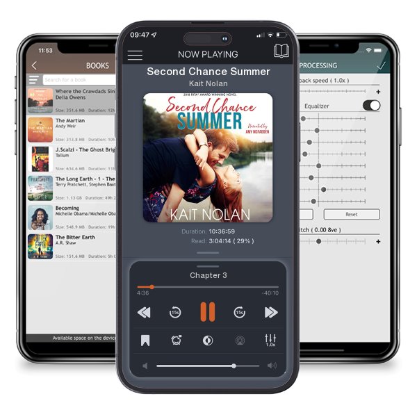 Download fo free audiobook Second Chance Summer by Kait Nolan and listen anywhere on your iOS devices in the ListenBook app.