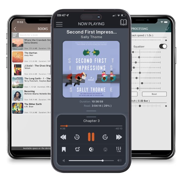 Download fo free audiobook Second First Impressions by Sally Thorne and listen anywhere on your iOS devices in the ListenBook app.
