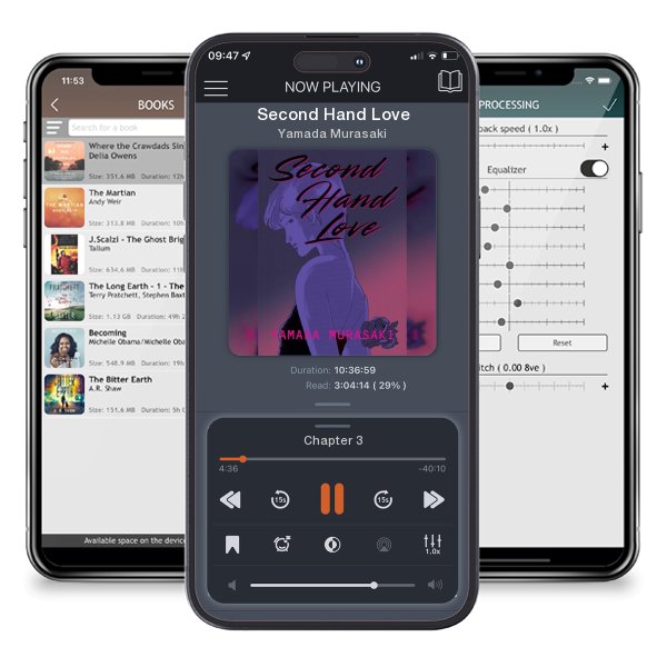 Download fo free audiobook Second Hand Love by Yamada Murasaki and listen anywhere on your iOS devices in the ListenBook app.