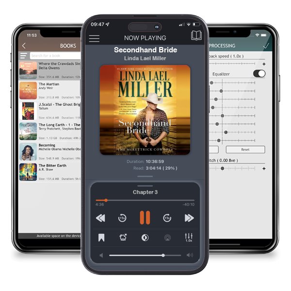 Download fo free audiobook Secondhand Bride by Linda Lael Miller and listen anywhere on your iOS devices in the ListenBook app.