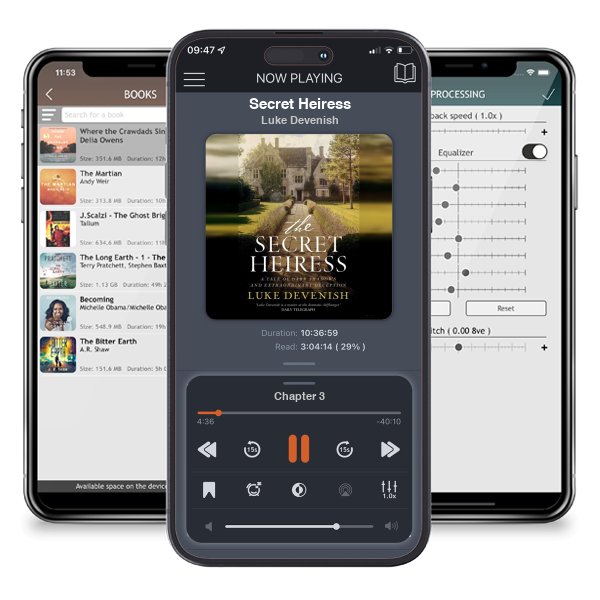 Download fo free audiobook Secret Heiress by Luke Devenish and listen anywhere on your iOS devices in the ListenBook app.