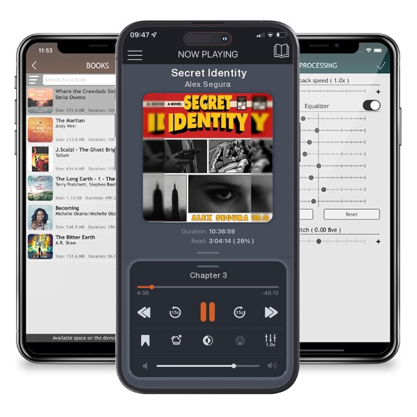Download fo free audiobook Secret Identity by Alex Segura and listen anywhere on your iOS devices in the ListenBook app.