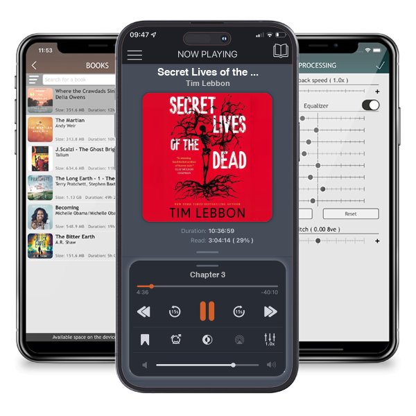 Download fo free audiobook Secret Lives of the Dead by Tim Lebbon and listen anywhere on your iOS devices in the ListenBook app.