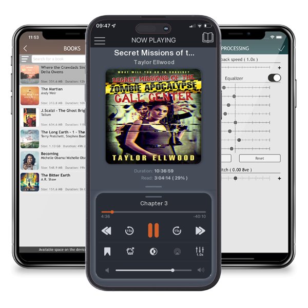 Download fo free audiobook Secret Missions of the Zombie Apocalypse Call Center by Taylor Ellwood and listen anywhere on your iOS devices in the ListenBook app.