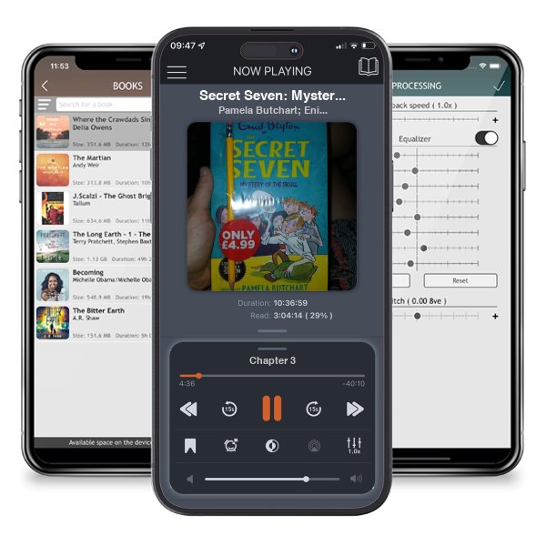 Download fo free audiobook Secret Seven: Mystery of the Skull by Pamela Butchart; Enid Blyton and listen anywhere on your iOS devices in the ListenBook app.