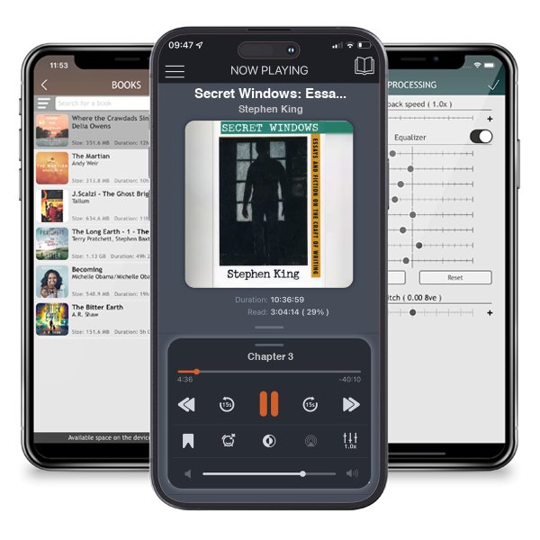 Download fo free audiobook Secret Windows: Essays and Fiction on the Craft of Writing by Stephen King and listen anywhere on your iOS devices in the ListenBook app.